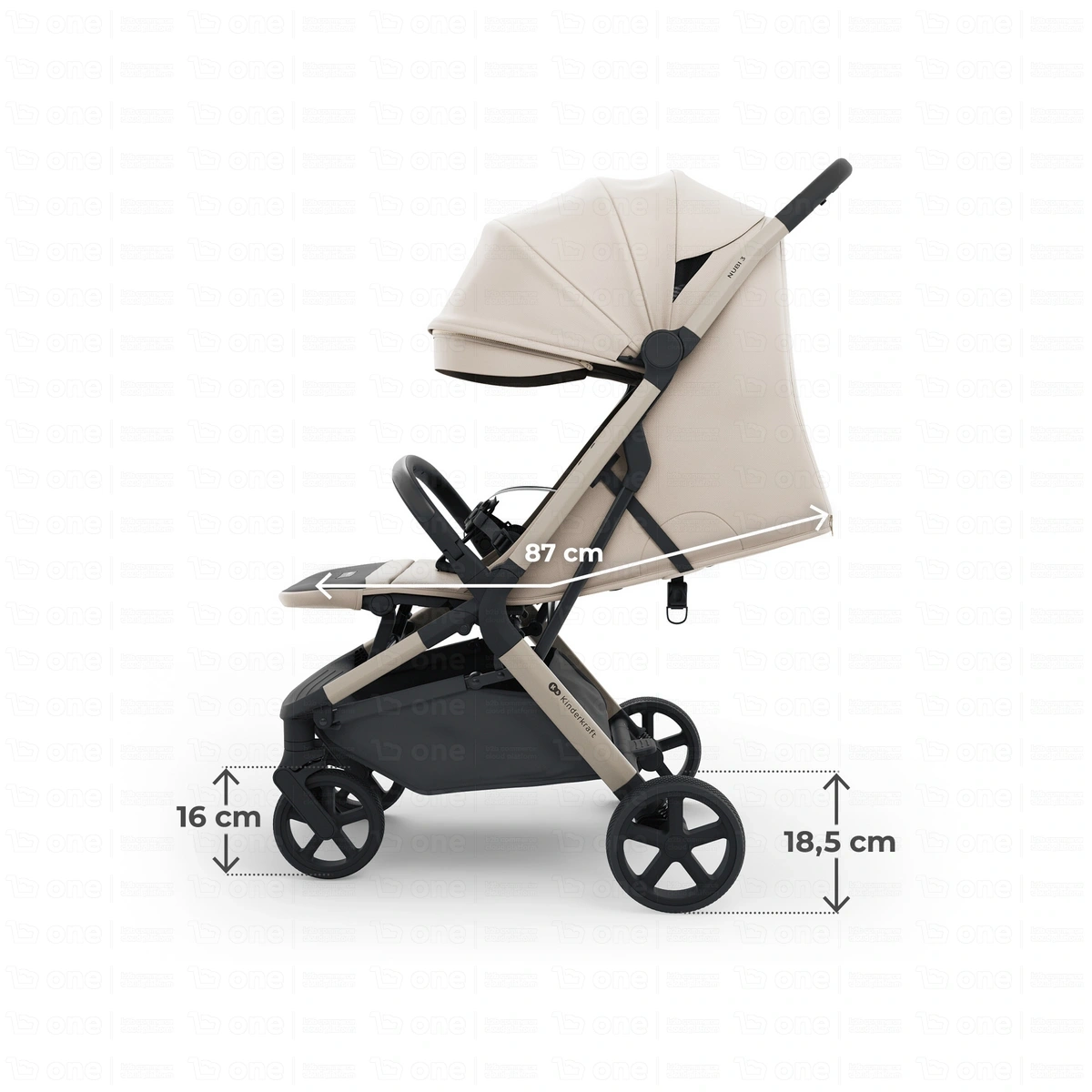 Kinderkraft silla paseo Nubi 3
